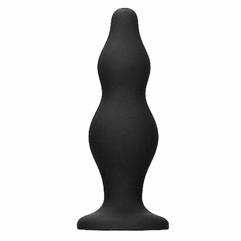 Анальная пробка Bubble Butt Plug, черная