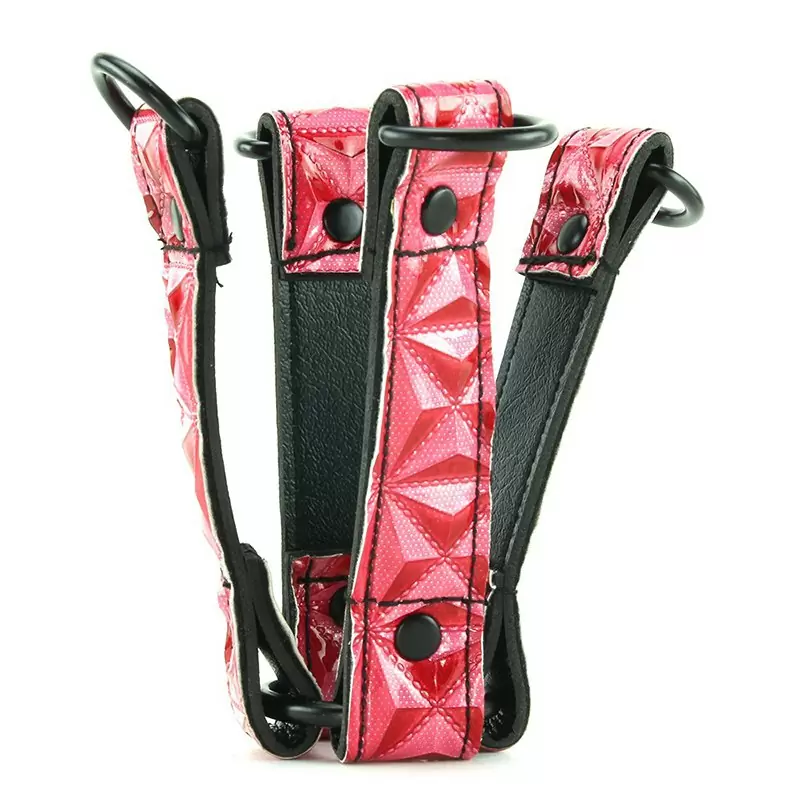 Фиксация крестообразная Sinful Hogtie – розовая