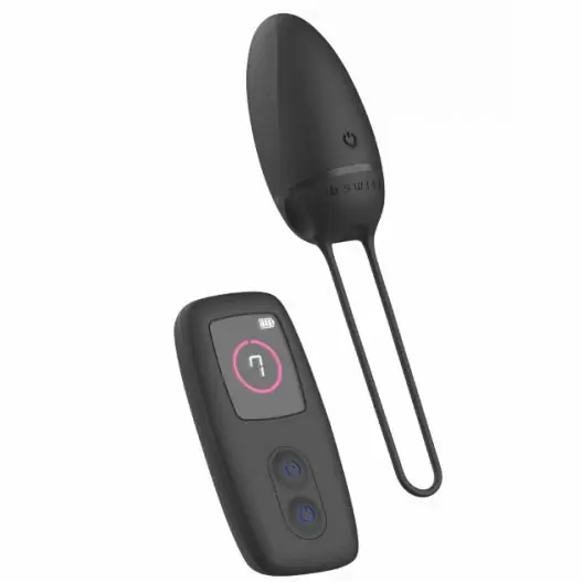 Вибратор Bswish Bnaughty Premium Unleashed Noir. Черный