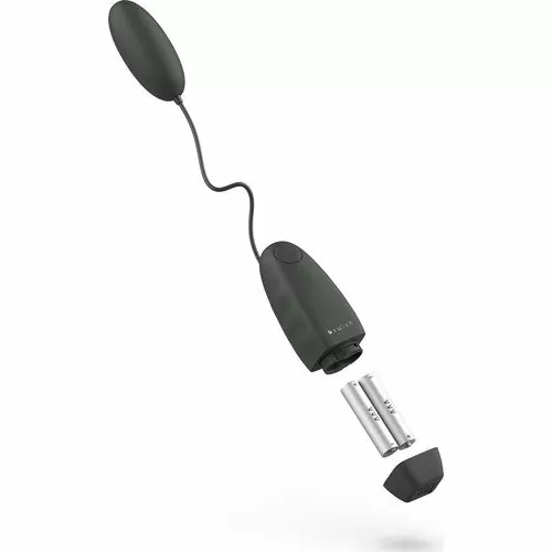 Чёрное виброяйцо Bnaughty Classic