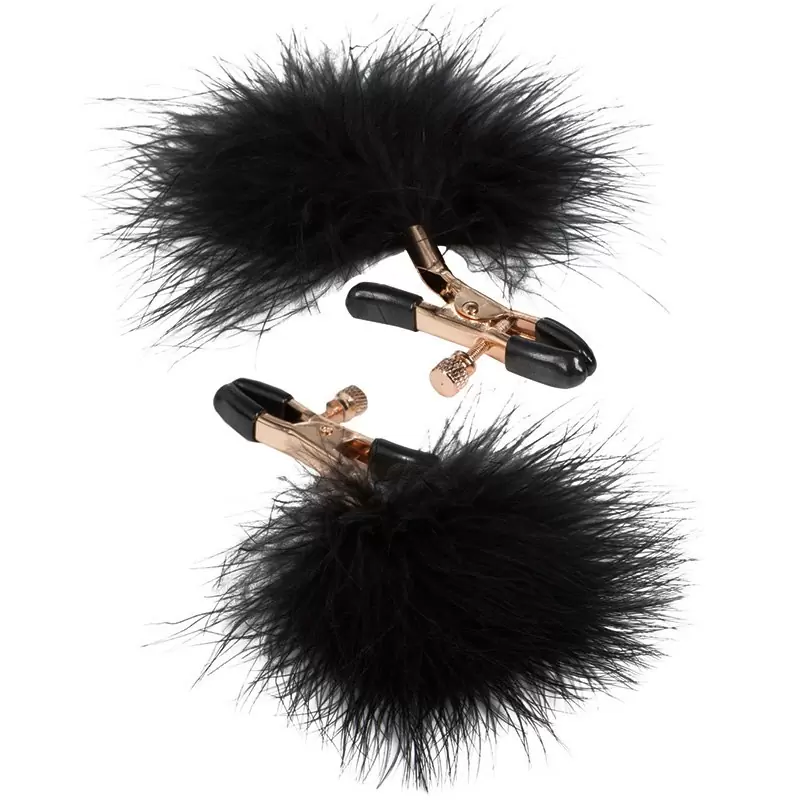Зажимы для сосков с пухом Entice Feather Nipplettes