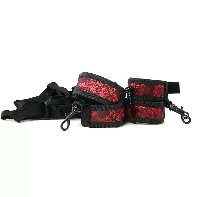 Фиксация для рук и ног Scandal Over The Bed Cross крестообразная с креплением на кровать	