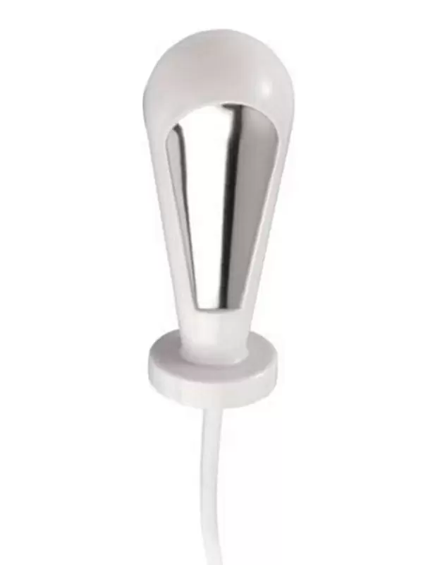 Анально-вагинальный зонд Mystim Tristan, для подключения к источнику импульсов, 13,5 см