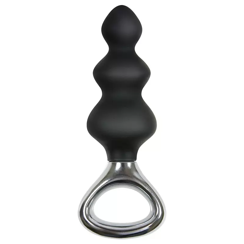 Анальная елочка Jolie Platinum Plug Medium – черная