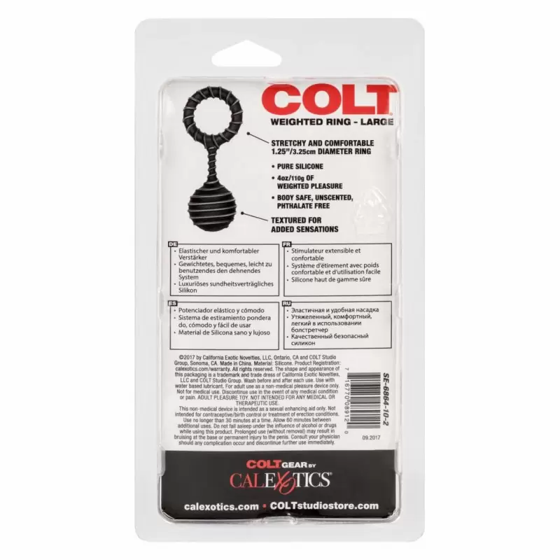 Кольцо COLT WEIGHTED RING - LARGE
