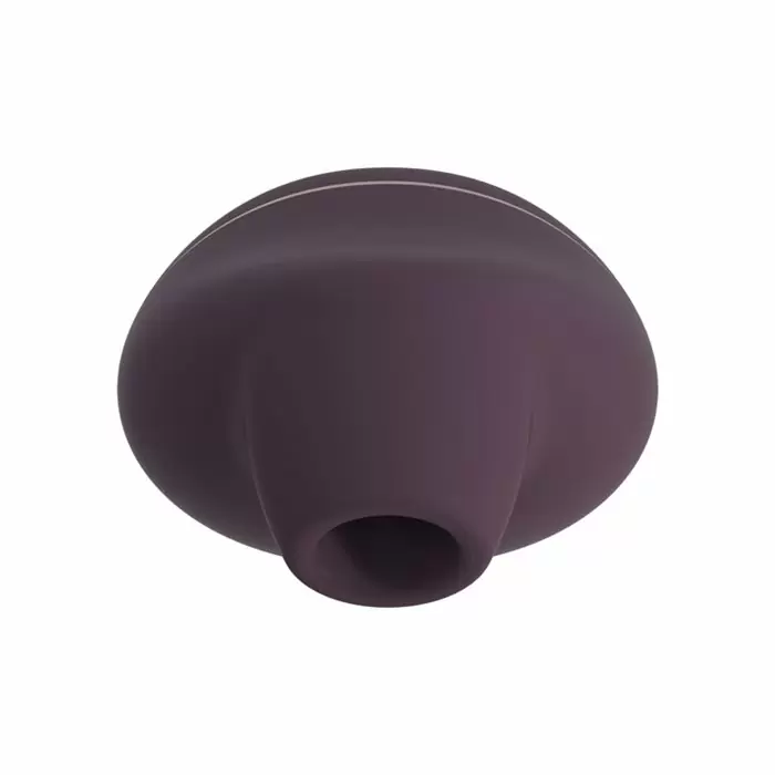 Бесконтактный стимулятор клитора Irresistible Kissable Purple, 11 см, силикон, фиолетовый