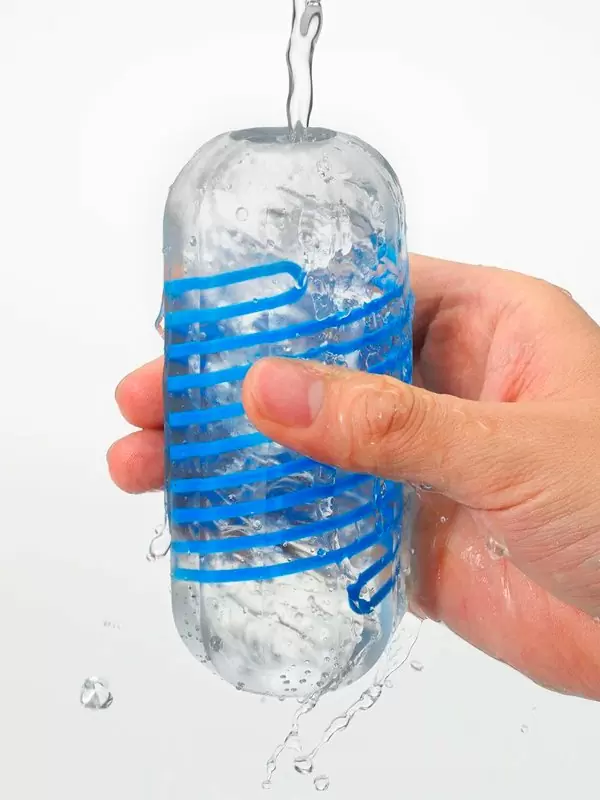 Нереалистичный мастурбатор Tenga Spinner DX 03 STEPS, 13 см, ТПЭ, красный