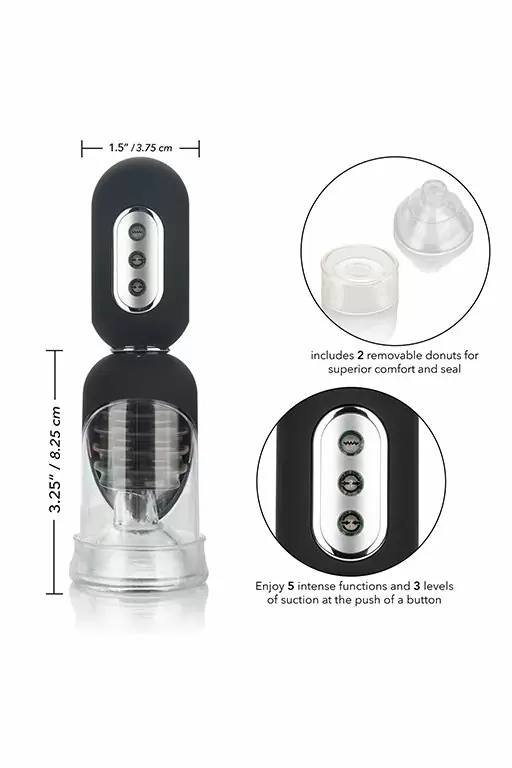 Высокотехнологичная автоматическая вакуумная помпа Optimum Series Get Hard Head Pump Set - черный