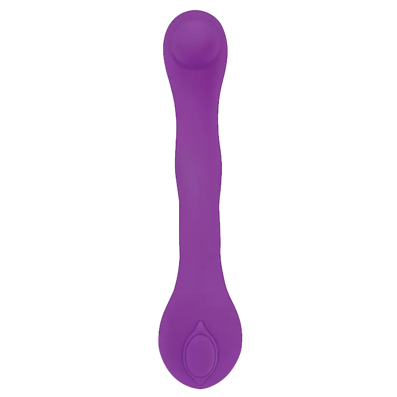 Перезаряжаемый вибромассажер Venus 9Х для стимуляции точки G – фиолетовый