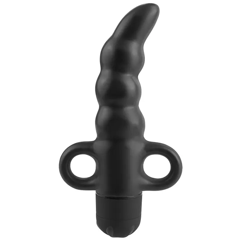 Стимулятор простаты Vibrating P-Spot Ribbed с вибрацией