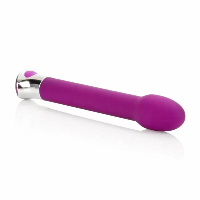 Бесшумный вибромассажёр Calexotics Risqué 10-Function Tulip – пурпурный