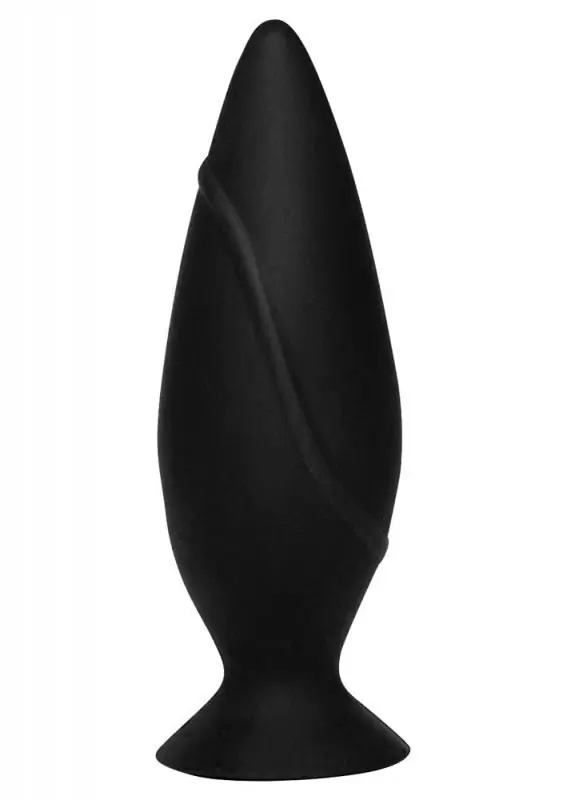 Анальная втулка на присоске Pointer Small маленькая - черный