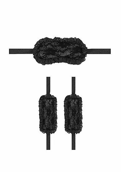 Набор для бандажа Introductory Bondage Kit #7 (цвет черный)