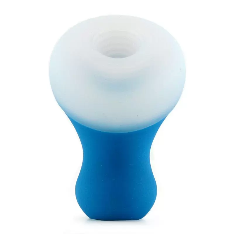 Мини-вибратор с охлаждающим эффектом Posh Silicone Ice Massager Tease – синий