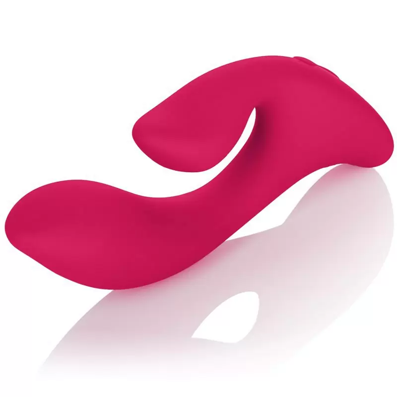 Вибромассажер со стимулятором клитора Silhouette S16 перезаряжаемый – красный
