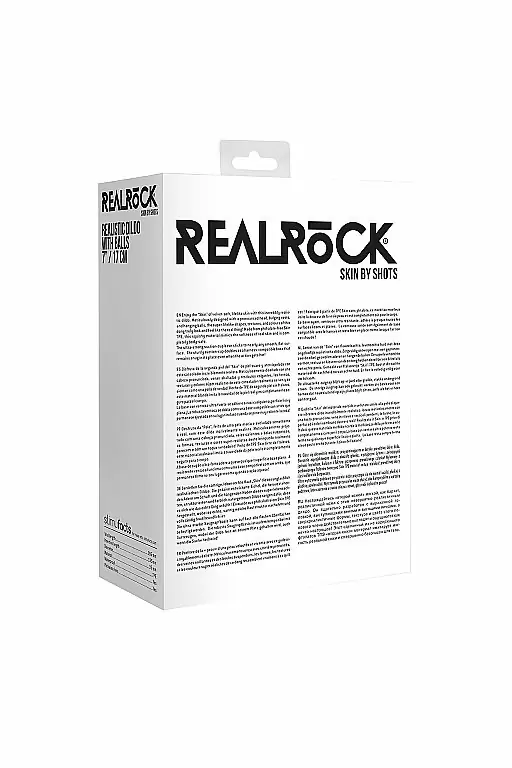 Фаллоимитатор Realistic Dildo With Balls - 17 cm