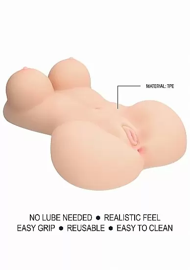 Реалистичный мастурбатор с самолубрикацией Missionary Masturbator
