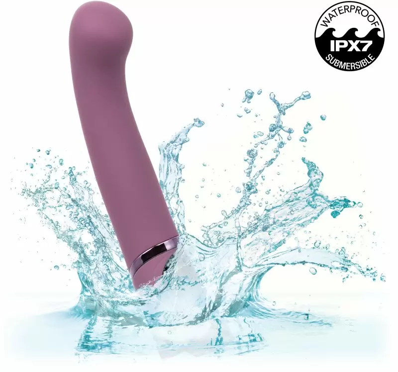 Изогнутый вибратор ORGASMATRON DIGTL G-WND, 19,75 см, силикон, фиолетовый