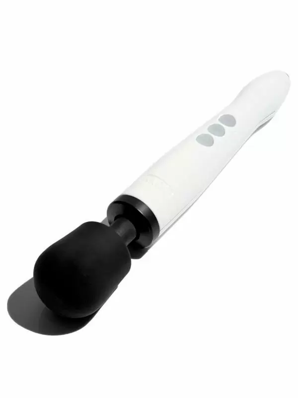 Мощный вибратор Doxy Die Cast R, 37 см, силикон, белый