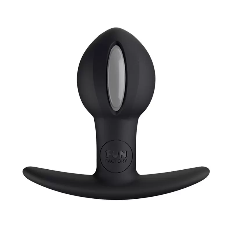 Анальный стимулятор B Ball Uno со смещенным центром тяжести – черный с серым