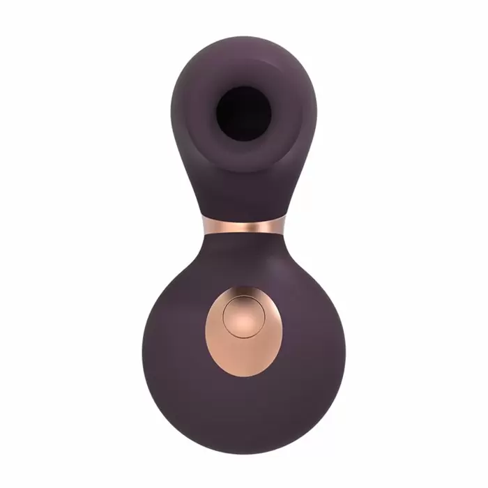 Интенсивный стимулятор клитора Irresistible Invincible Purple, 12 см, силикон, фиолетовый