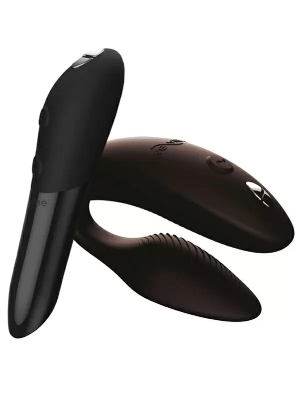 Набор вибраторов для пар We Vibe 15 Year Anniversary Collection: Tango X, черный + Sync 2, черный