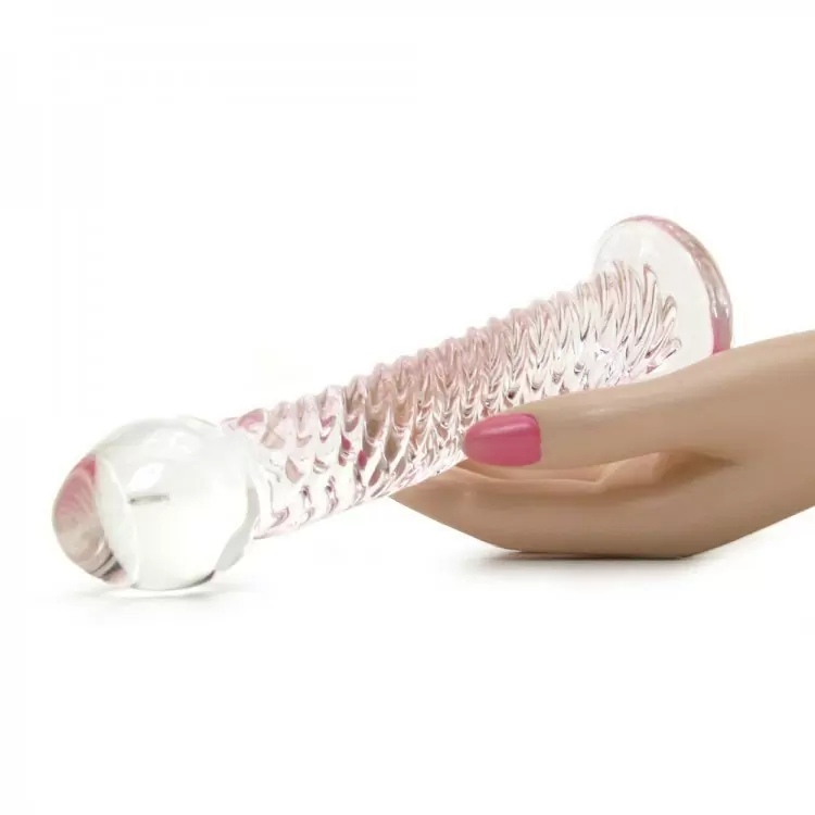 Фаллоимитатор Icicles No. 53 из стекла – розовый