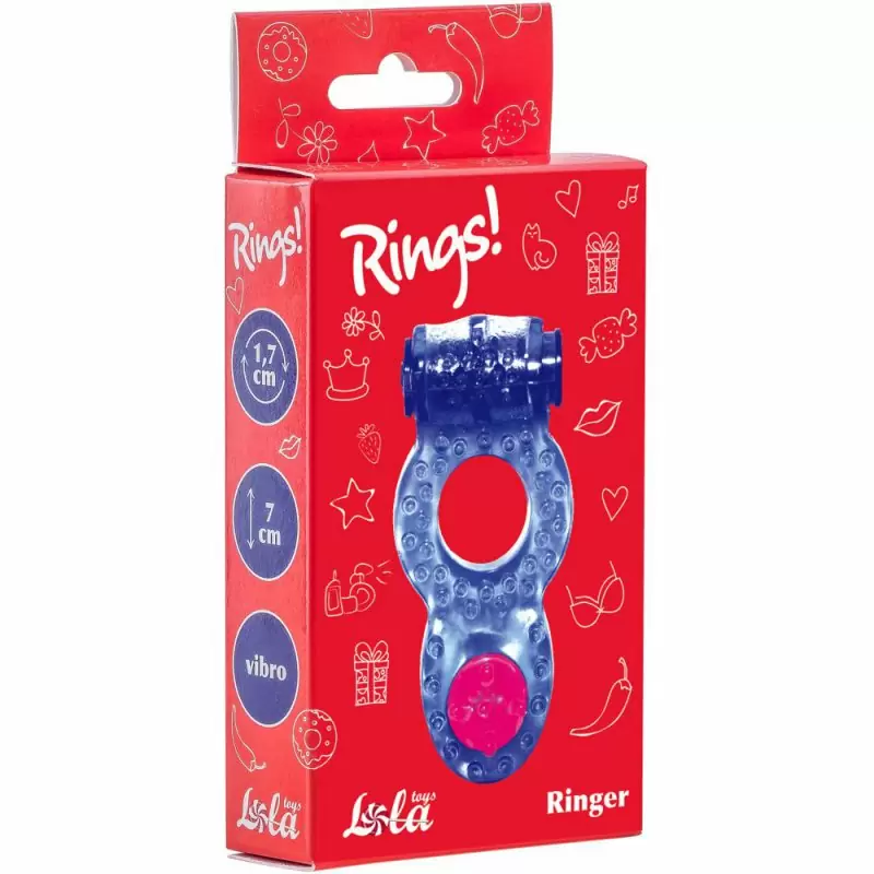 Эрекционное кольцо Rings Ringer purple 0114-71Lola