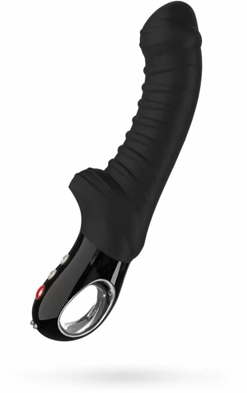 Рельефный вибратор Fun Factory Tiger Black Line для стимуляции точки G, 12 режимов, с функцией блокировки
