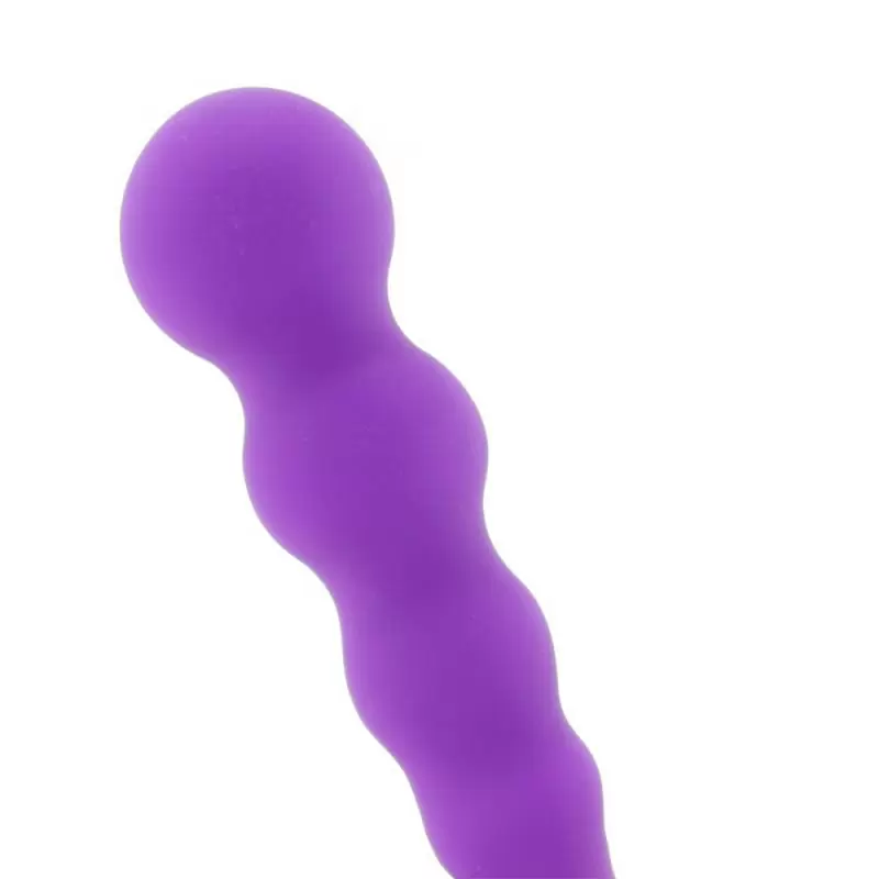 Массажер простаты Embrace Beaded Probe перезаряжаемый – фиолетовый