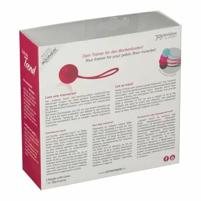 Вагинальный шарик Joyballs Trend со смещенным центром тяжести – красный