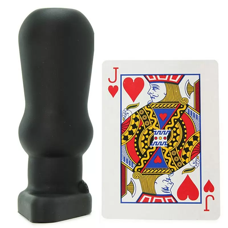 Анальная пробка TitanMen - Open Up полая – черный