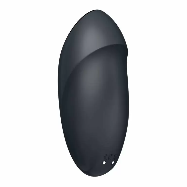 Вибрмассажер «Tap & Climax 1 Grey» с функцией жидкий воздух