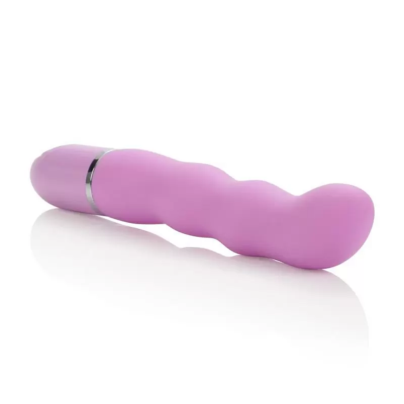 Вибромассажер 10-Function Silicone Pleasure Bendie Wavy G's – розовый