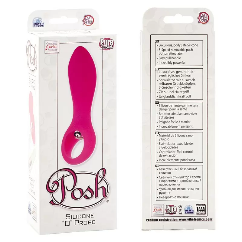 Анальный стимулятор Posh Silicone “O” Probe