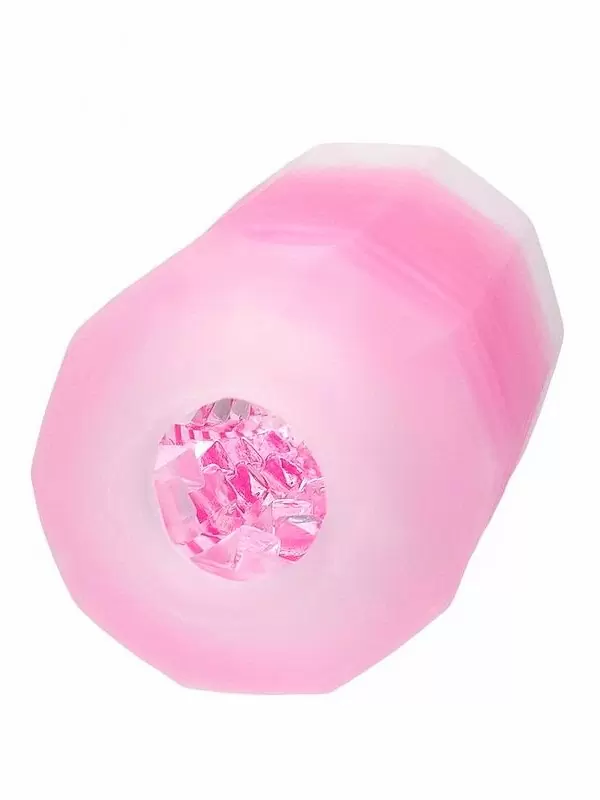 Нереалистичный мастурбатор Tenga Spinner Brick, 13 см, ТПЭ, розовый