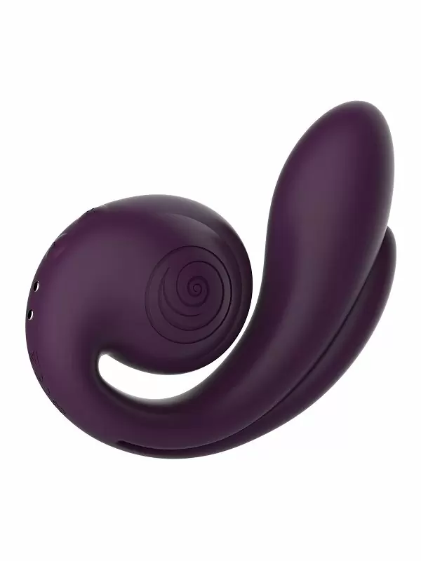 Многофункциональный тройной вибратор SVibe GIZI Pro, 3 мотора, IPX7, фиолетовый