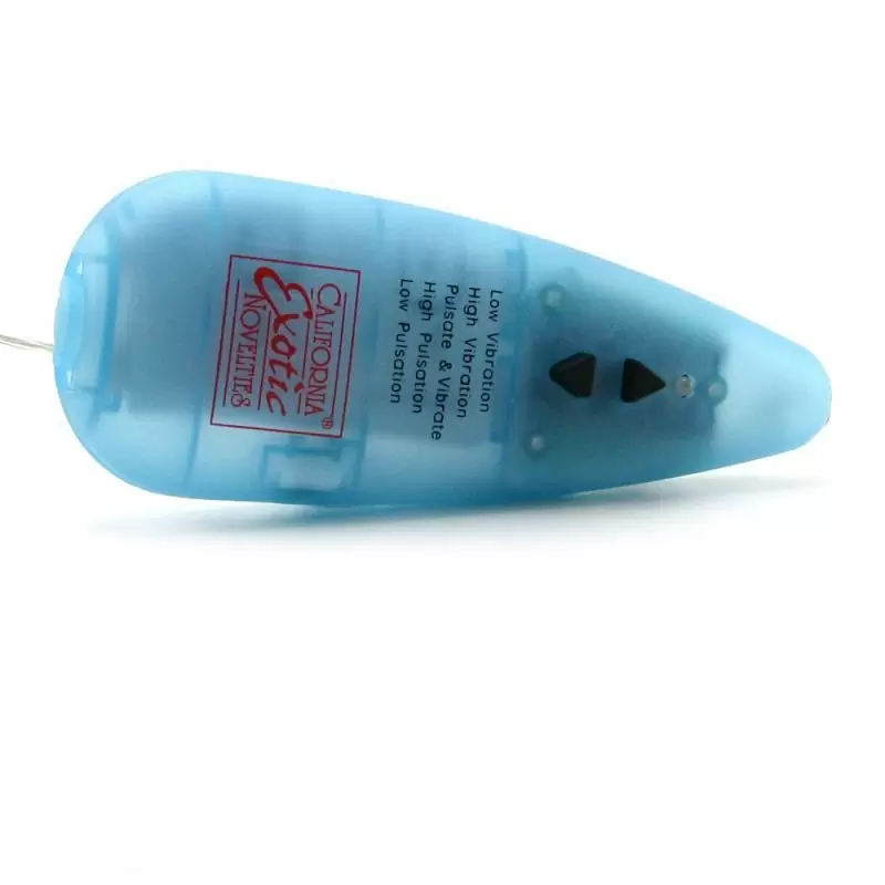 Виброяйцо Elite 5X Vibro-Ring с двумя сменными насадками – серебристый