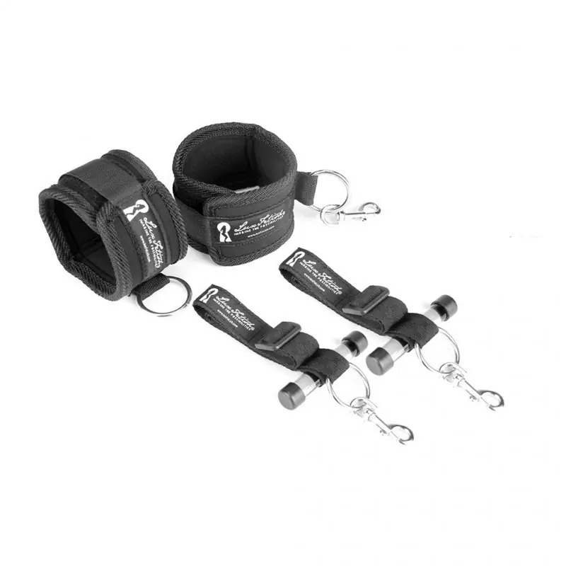 Фиксаторы с креплением к двери Closet Cuffs – черный