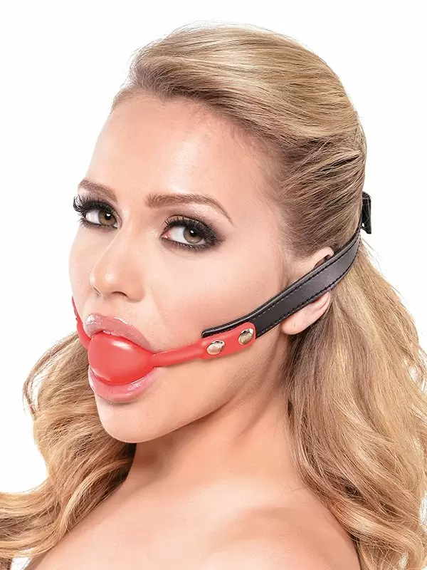 Кляп-шар Silicone Ball Gag – красный