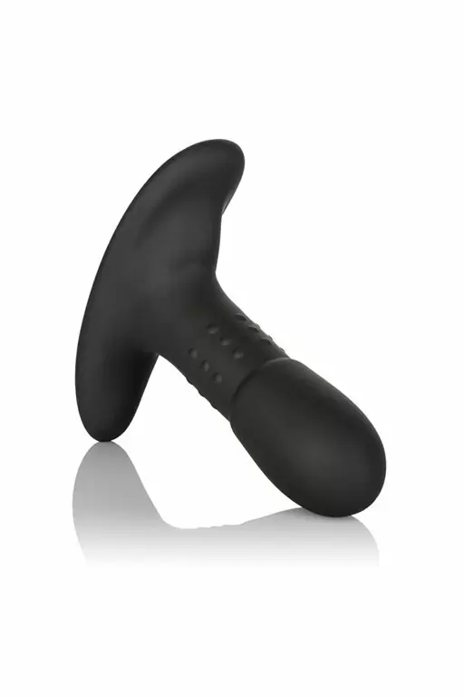 Инновационный массажер простаты Eclipse Beaded Probe с функцией памяти - черный