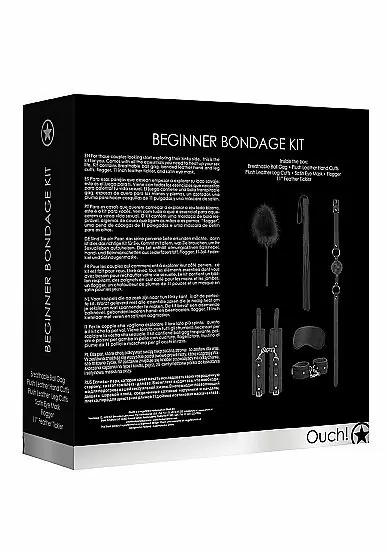 Набор для бандажа Beginners Bondage Kit цвет черный