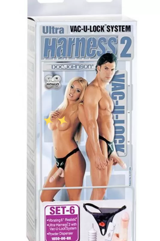 Вибро страпон Harness 2 Set 6 - 6