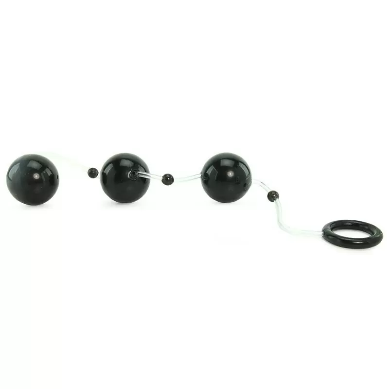 Анальные шарики Renegade Pleasure Balls – черный