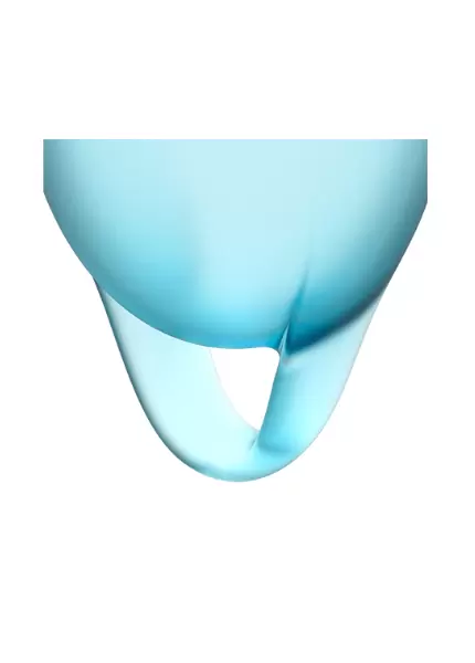 Набор менструальных чаш Satisfyer Feel confident Menstrual Cup (light blue)