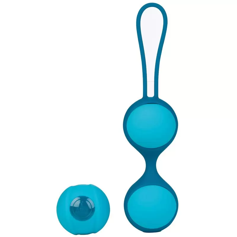 Набор из 3-х вагинальных шариков разного веса Stella II - Blue