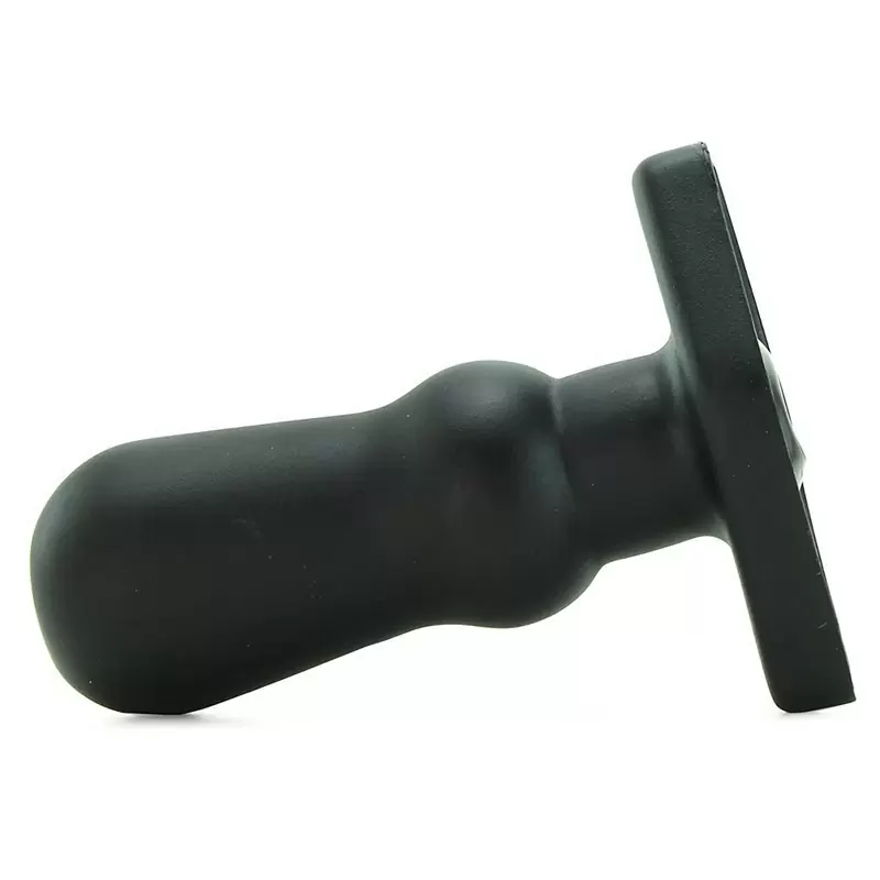 Анальная пробка TitanMen - Open Up полая – черный