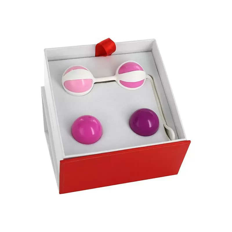 Гладкие вагинальные шарики Geisha Balls – розовый