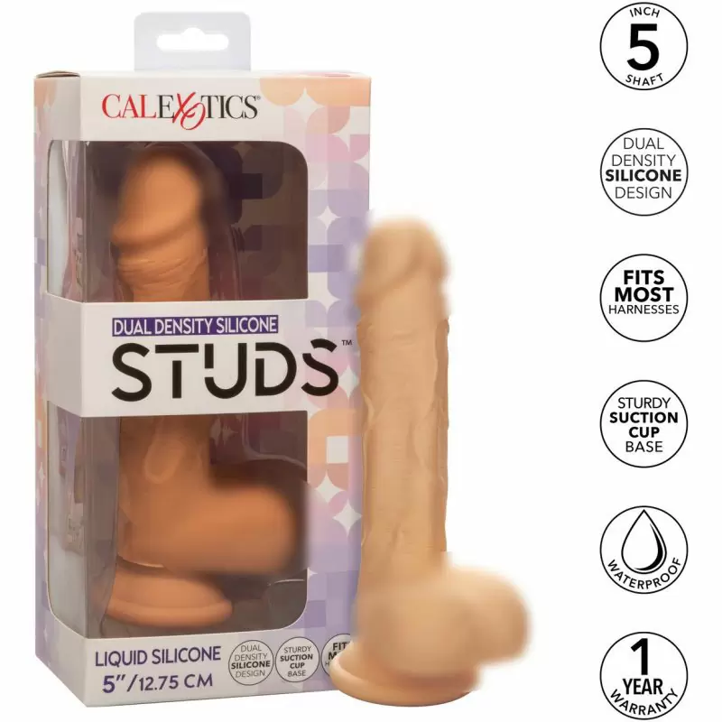 Фалоимитатор Dual Density Silicone Studs (12,75 х 3,25 см.)