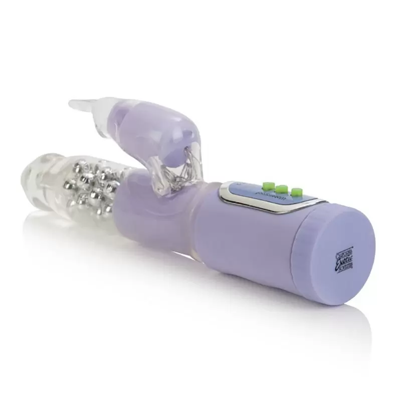 Фиолетовый хай-тек вибратор First Time Jack Rabbits со стимуляцией клитора